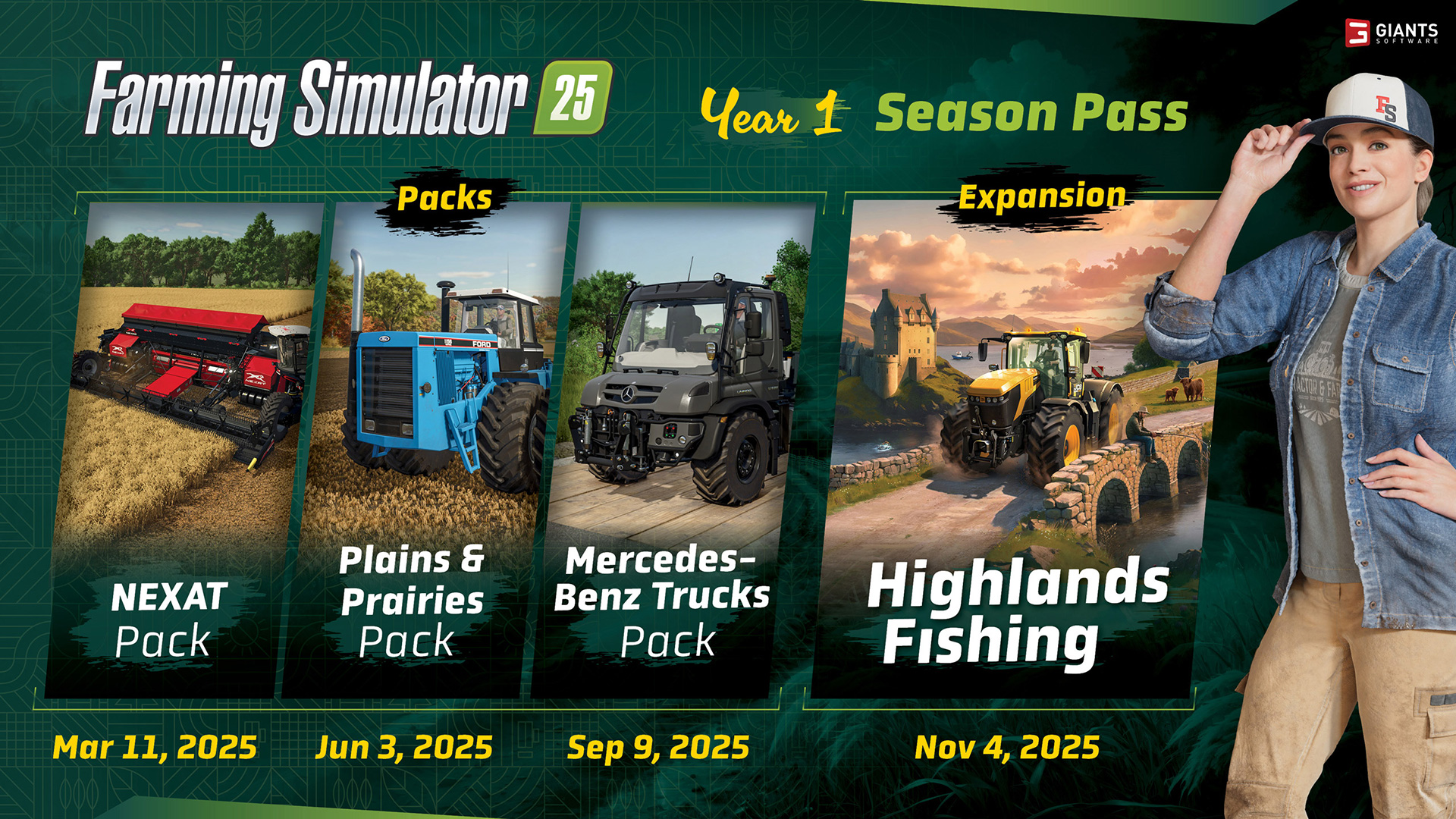 Farming Simulator 25 - Year 1 Season Pass
