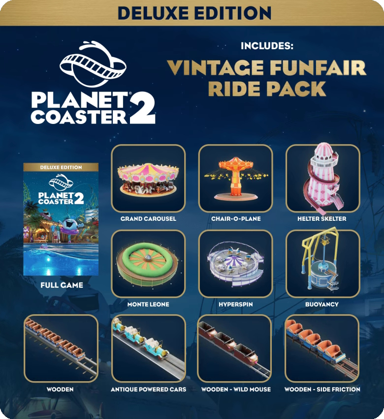 Planet Coaster 2 - Deluxe Edition