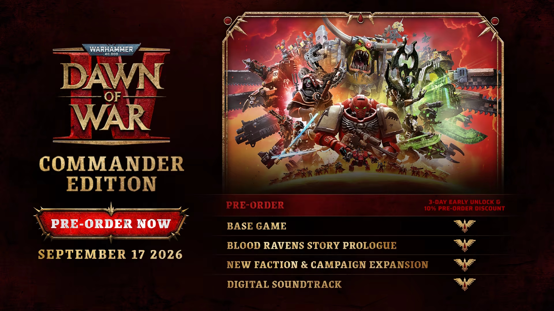 Warhammer 40,000: Dawn of War IV - Commander Edition