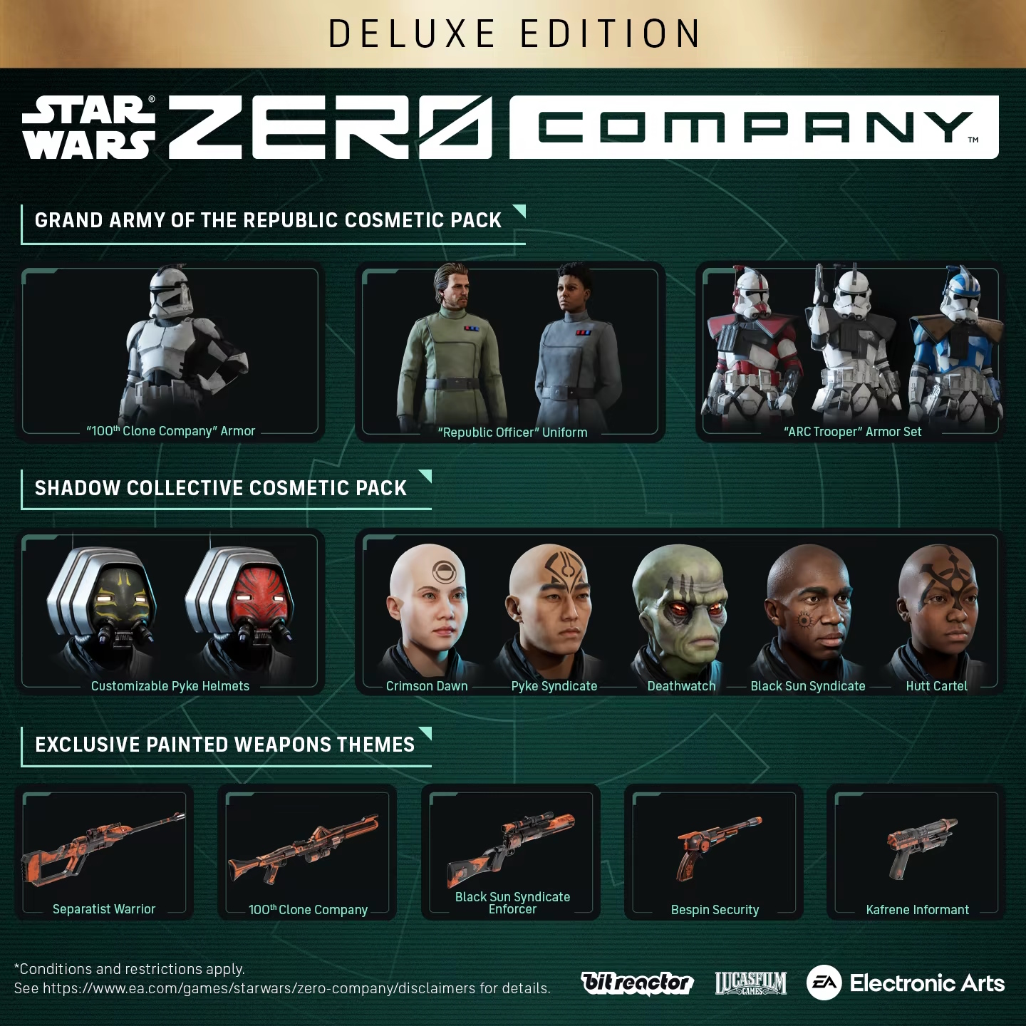 STAR WARS Zero Company - Deluxe Edition