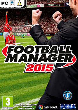 Football Manager 2015 постер (cover)