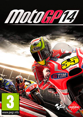 MotoGP 14 постер (cover)