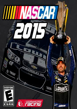 NASCAR '15 постер (cover)