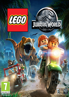 LEGO Jurassic World постер (cover)