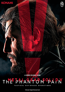 Metal Gear Solid V: The Phantom Pain постер (cover)