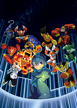 Mega Man - Legacy Collection постер (cover)
