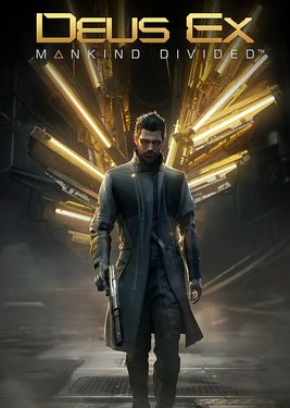 Deus Ex: Mankind Divided постер (cover)