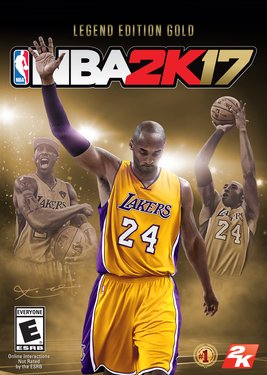 NBA 2K17 - Legend Edition Gold постер (cover)