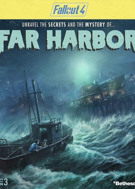 Fallout 4: Far Harbor постер (cover)