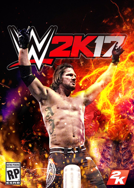 WWE 2K17 постер (cover)