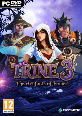 Trine 3: The Artifacts of Power постер (cover)