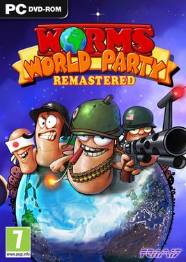 Worms World Party Remastered постер (cover)
