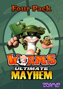 Worms Ultimate Mayhem - Four Pack постер (cover)