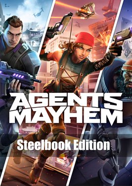 Agents of Mayhem – Steelbook Edition постер (cover)