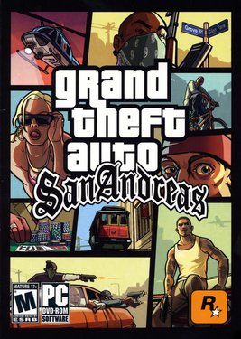 Grand Theft Auto: San Andreas постер (cover)