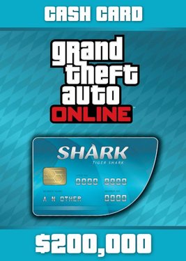 Grand Theft Auto Online: Tiger Shark Cash Card постер (cover)
