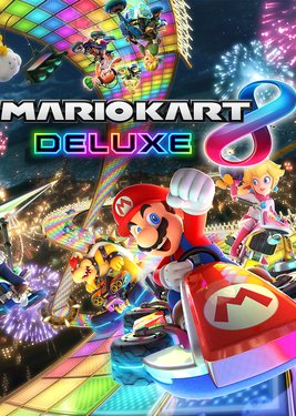 Mario Kart 8 Deluxe постер (cover)