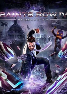 Saints Row IV: Re-Elected постер (cover)