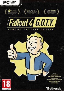 Fallout 4 - Game of the Year Edition постер (cover)