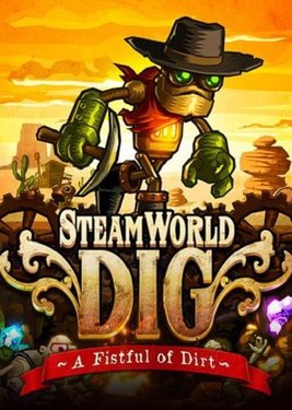 SteamWorld Dig постер (cover)