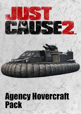 Just Cause 2: Agency Hovercraft постер (cover)