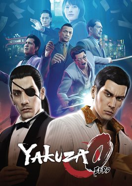 Yakuza 0 постер (cover)