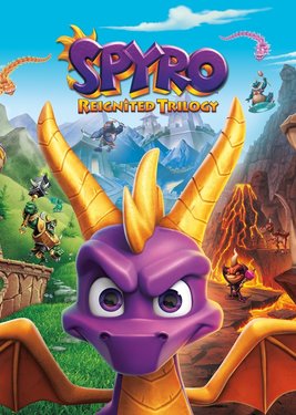Spyro Reignited Trilogy постер (cover)