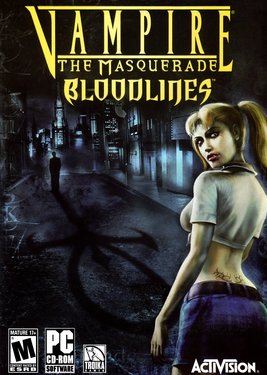 Vampire: The Masquerade - Bloodlines постер (cover)