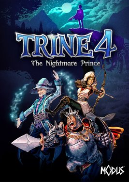 Trine 4: The Nightmare Prince постер (cover)