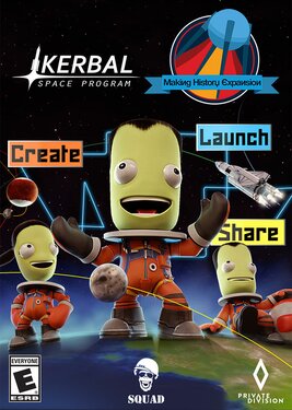 Kerbal Space Program: Making History Expansion постер (cover)