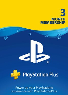 PlayStation Plus - Карта подписки 3 месяца постер (cover)