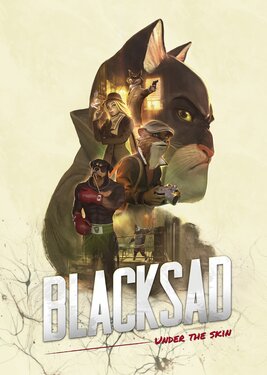 Blacksad: Under the Skin постер (cover)
