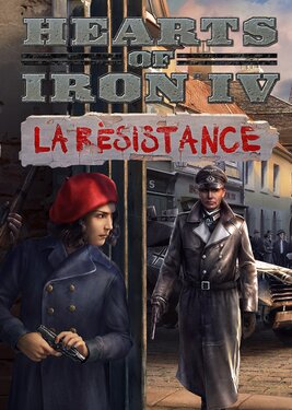 Hearts of Iron IV: La Resistance постер (cover)