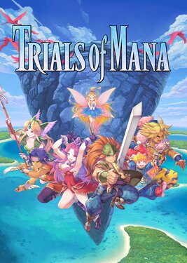 Trials of Mana постер (cover)