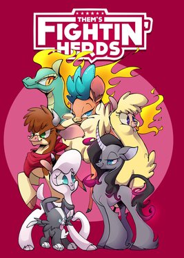 Them's Fightin' Herds постер (cover)