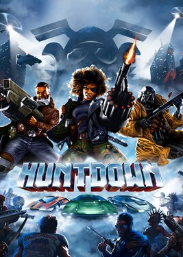 Huntdown постер (cover)