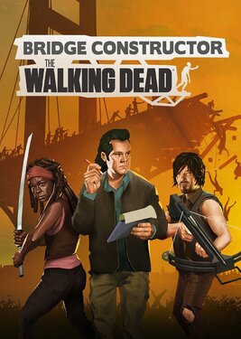 Bridge Constructor: The Walking Dead постер (cover)