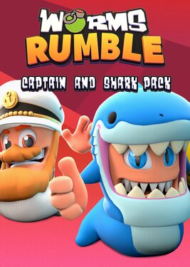 Worms Rumble - Captain & Shark Double Pack постер (cover)