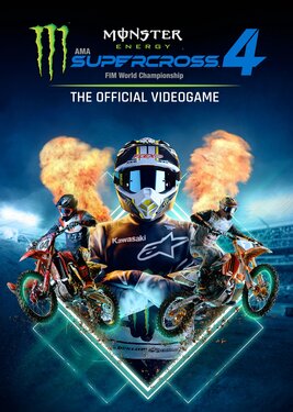 Monster Energy Supercross - The Official Videogame 4 постер (cover)