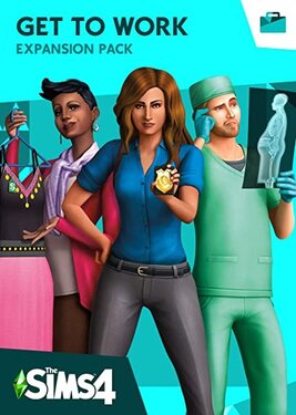 The Sims 4: Get To Work постер (cover)