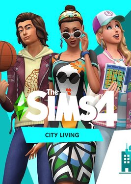 The Sims 4: City Living постер (cover)