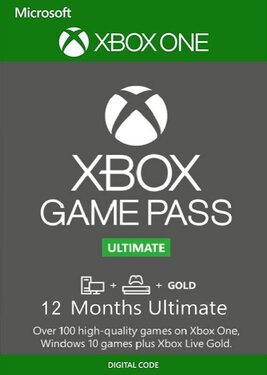 Xbox Game Pass Ultimate на 12 месяцев