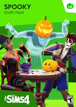 The Sims 4: Spooky Stuff постер (cover)
