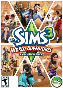 The Sims 3 - World Adventures постер (cover)
