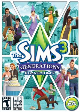 The Sims 3 - Generations постер (cover)