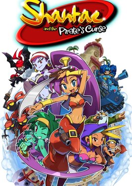 Shantae and the Pirate's Curse постер (cover)