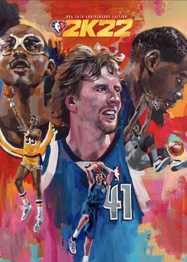 NBA 2K22: NBA 75th Anniversary Edition постер (cover)