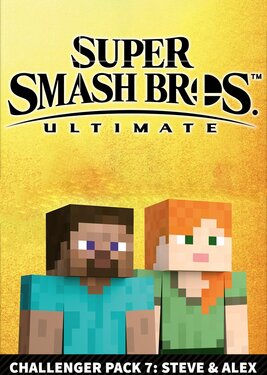 Super Smash Bros. Ultimate - Fighters Pack 7: Steve & Alex постер (cover)