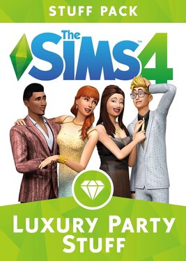The Sims 4: Luxury Party Stuff постер (cover)