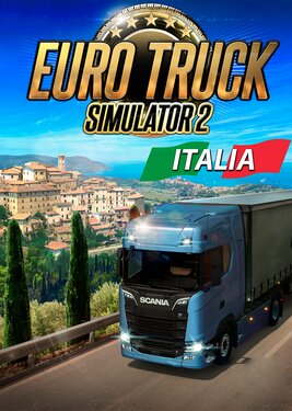 Euro Truck Simulator 2 - Italia постер (cover)